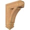 Ekena Millwork Thorton Arts & Crafts Smooth Bracket, Western Red Cedar, 5 1/2"W x 20"D x 24"H BKT06X20X24THR03SWR - alternate 1
